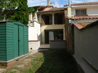 Colomiers / quartier Prat-Couderc - Maison de ville 3 pièces avec jardin